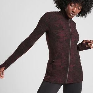 Athleta Shanti Jacquard Jacket